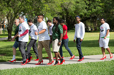 Walk a Mile in Her Shoes event 