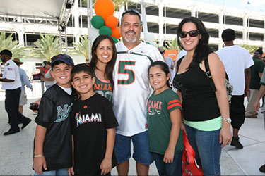 UM Family Day with the Miami Marlins
