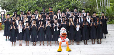 Student Athletes at Commencement