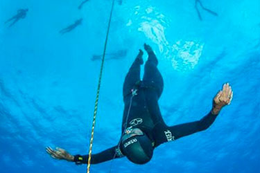 Claire Paris-Limouzy Free diving