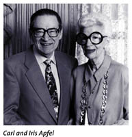 Carl and Iris Apfel photo